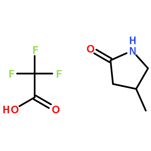 2-Pyrrolidinone, 4-methyl-, trifluoroacetate