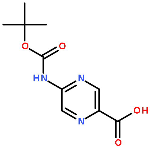 5-((tert-Butoxycarbonyl)amino)pyrazine-2-carboxylic acid