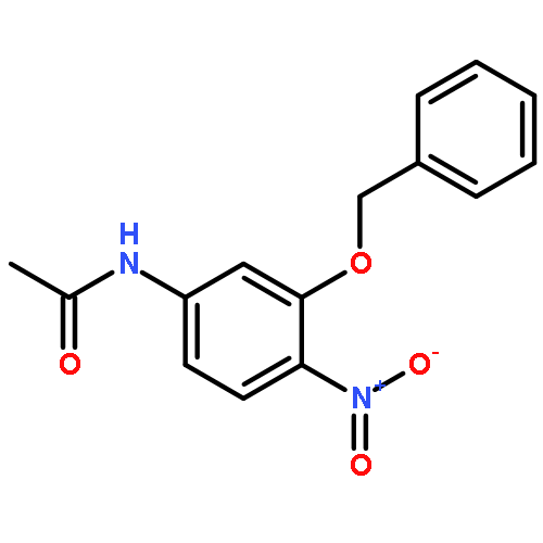 Acetamide, N-[4-nitro-3-(phenylmethoxy)phenyl]-