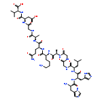 L-Valine,L-histidyl-L-histidyl-L-leucylglycylglycyl-L-alanyl-L-lysyl-L-glutaminyl-L-alanylglycyl-L-a-aspartyl-