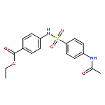 Ethyl 4-[(4-acetamidophenyl)sulfonylamino]benzoate