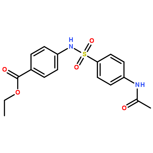 Ethyl 4-[(4-acetamidophenyl)sulfonylamino]benzoate