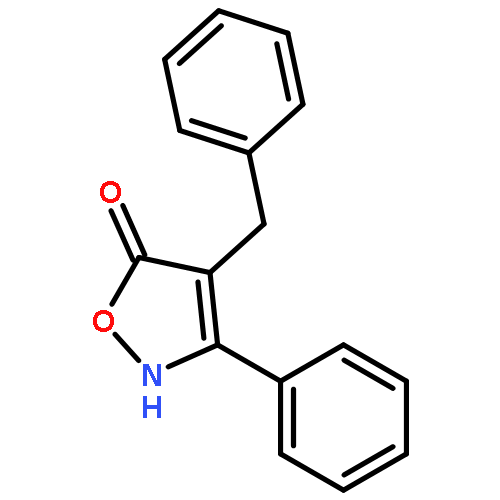 5(2H)-Isoxazolone, 3-phenyl-4-(phenylmethyl)-
