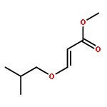 2-Propenoic acid, 3-(2-methylpropoxy)-, methyl ester, (E)-