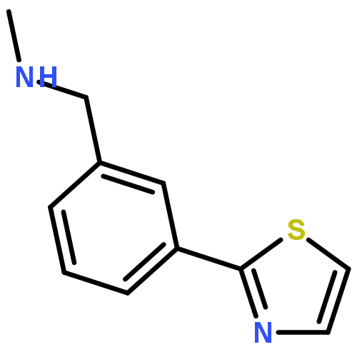 Benzenemethanamine,N-methyl-3-(2-thiazolyl)-