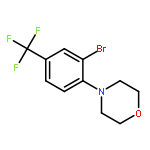 Morpholine,4-[2-bromo-4-(trifluoromethyl)phenyl]-