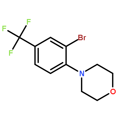 Morpholine,4-[2-bromo-4-(trifluoromethyl)phenyl]-