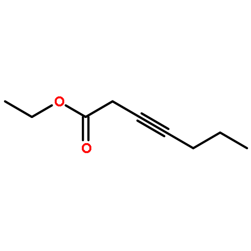 3-Heptynoic acid, ethyl ester