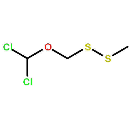 Disulfide, dichloromethoxymethyl methyl