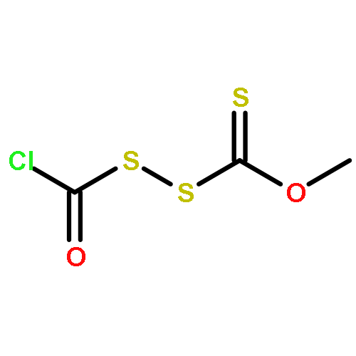 Disulfide, chlorocarbonyl methoxythioxomethyl