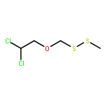 Disulfide, dichloroethoxymethyl methyl