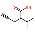 4-Pentynoic acid, 2-(1-methylethyl)-