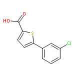 5-(3-chlorophenyl)thiophene-2-carboxylic acid