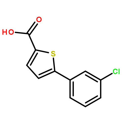 5-(3-chlorophenyl)thiophene-2-carboxylic acid