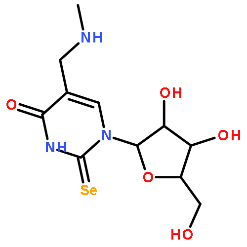 Uridine,5-[(methylamino)methyl]-2-seleno-