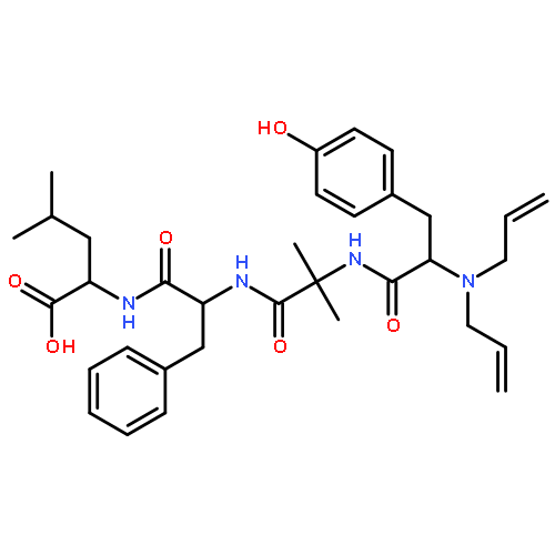 L-Leucine,N,N-di-2-propen-1-yl-L-tyrosyl-2-methylalanyl-L-phenylalanyl-