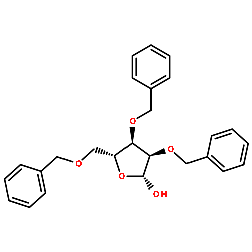 b-D-Ribofuranose,2,3,5-tris-O-(phenylmethyl)-