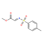 Acetic acid, [[(4-methylphenyl)sulfonyl]imino]-, methyl ester