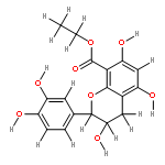 ethyl (+)-cyanidan-3-ol-8-carboxylate