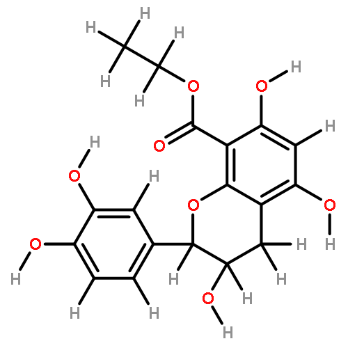 ethyl (+)-cyanidan-3-ol-8-carboxylate