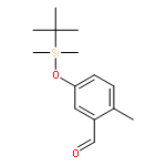 Benzaldehyde, 5-[[(1,1-dimethylethyl)dimethylsilyl]oxy]-2-methyl-