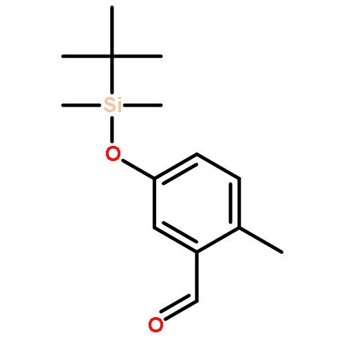 Benzaldehyde, 5-[[(1,1-dimethylethyl)dimethylsilyl]oxy]-2-methyl-