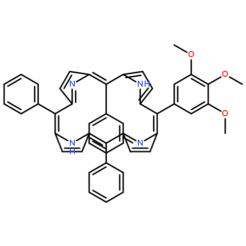 21H,23H-Porphine, 5,10,15-triphenyl-20-(3,4,5-trimethoxyphenyl)-