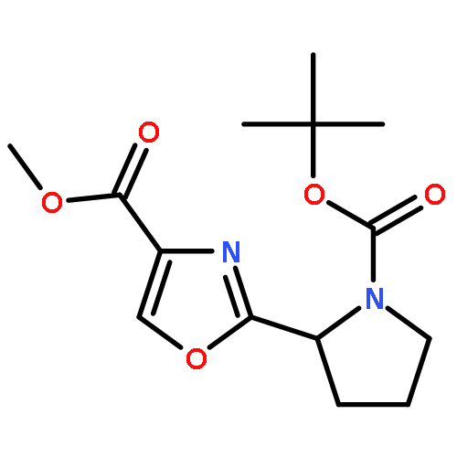 4-Oxazolecarboxylic acid,2-[(2S)-1-[(1,1-dimethylethoxy)carbonyl]-2-pyrrolidinyl]-, methyl ester