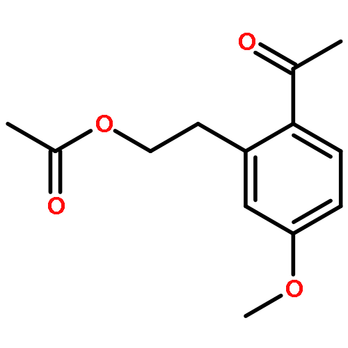 Ethanone, 1-[2-[2-(acetyloxy)ethyl]-4-methoxyphenyl]-