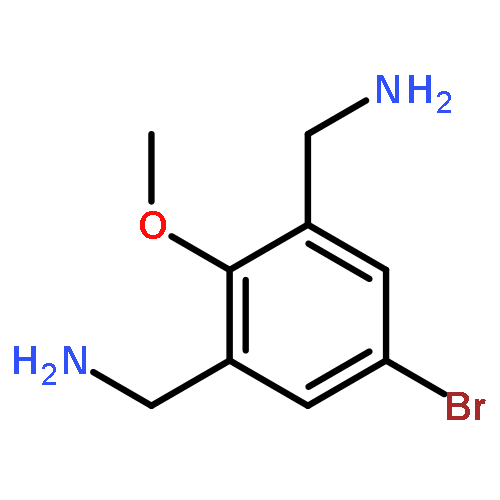 1,3-Benzenedimethanamine, 5-bromo-2-methoxy-