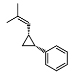 Benzene, [(1R,2R)-2-(2-methyl-1-propenyl)cyclopropyl]-, rel-