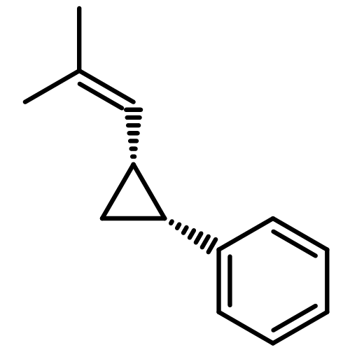 Benzene, [(1R,2R)-2-(2-methyl-1-propenyl)cyclopropyl]-, rel-