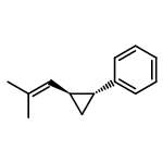 Benzene, [(1R,2S)-2-(2-methyl-1-propenyl)cyclopropyl]-, rel-