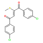 2-Butene-1,4-dione, 1,4-bis(4-chlorophenyl)-2-(methylthio)-, (2Z)-