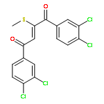 2-Butene-1,4-dione, 1,4-bis(3,4-dichlorophenyl)-2-(methylthio)-, (2Z)-