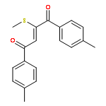 2-Butene-1,4-dione, 1,4-bis(4-methylphenyl)-2-(methylthio)-, (2Z)-