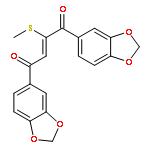 2-Butene-1,4-dione, 1,4-bis(1,3-benzodioxol-5-yl)-2-(methylthio)-, (2Z)-