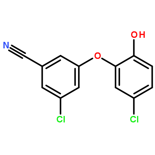 3-Chloro-5-(5-chloro-2-hydroxyphenoxy)benzonitrile