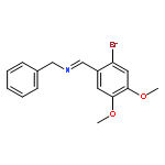 Benzenemethanamine, N-[(2-bromo-4,5-dimethoxyphenyl)methylene]-