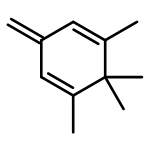 1,4-Cyclohexadiene, 1,5,6,6-tetramethyl-3-methylene-