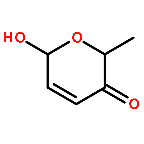 2H-Pyran-3(6H)-one, 6-hydroxy-2-methyl-, cis-