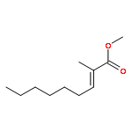 2-NONENOIC ACID, 2-METHYL-, METHYL ESTER, (E)-