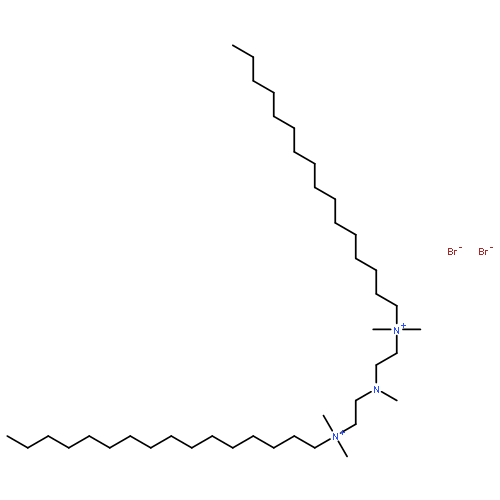 N,N'-[(methylimino)diethane-2,1-diyl]bis(N,N-dimethylhexadecan-1-aminium) dibromide