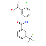 2-Chloro-5-(3-(trifluoromethyl)benzamido)benzoic acid