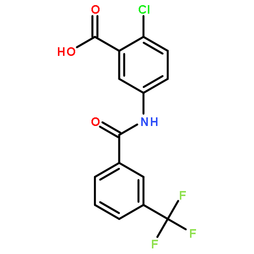 2-Chloro-5-(3-(trifluoromethyl)benzamido)benzoic acid