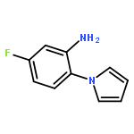 Benzenamine, 5-fluoro-2-(1H-pyrrol-1-yl)-