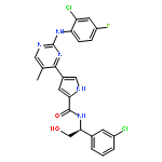 1H-Pyrrole-2-carboxamide, 4-[2-[(2-chloro-4-fluorophenyl)amino]-5-methyl-4-pyrimidinyl]