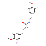 Urea, N,N'-bis[2-(3,5-diiodo-4-methoxyphenyl)ethyl]-