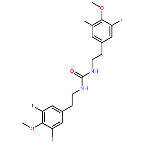 Urea, N,N'-bis[2-(3,5-diiodo-4-methoxyphenyl)ethyl]-