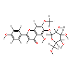 7-Me ether,6-O-beta-D-galactopyranoside-4',5,6,7-Tetrahydroxyflavone